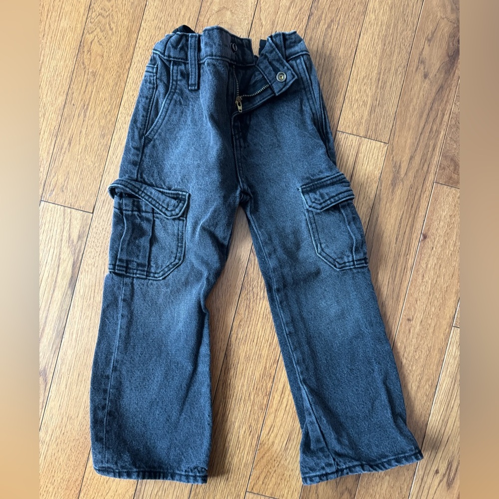 Old Navy Charcoal Wide-Leg Pants